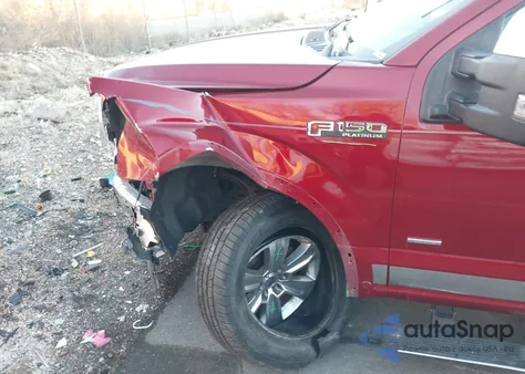 2015 Ford F-150 Platinum из США, поврежденный, VIN 1FTFW1EG6FFA99546